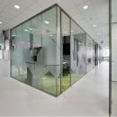 Triple glass partitions wall with extreme good acoustic values