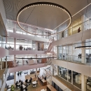Main hall with offices all around