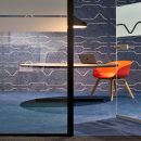 Converstaion / meeting room of glass