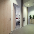 IQ-Pro demountable wall with HPL door