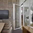 KDD80-100 wall thick door wit double glass
