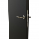 KDS Steel plated aluminum framed door the with single seals.