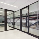 S200 smoke resistant glass partition