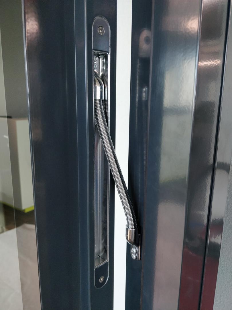 KDG-100 framed door with cable entry