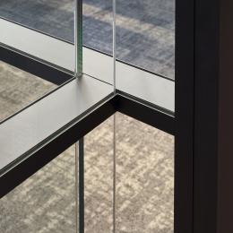 T-connection IQ-Pro double glass wall