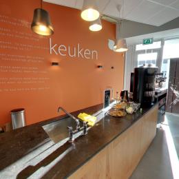 Coffee corner at iFlow in Alphen aan den Rijn