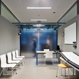 Practice room with QbiQ partition walls