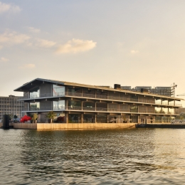 Floating Office in Rotterdam.
