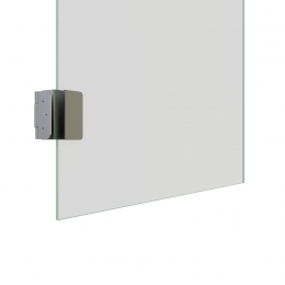 Tempered glass door 10mm thick hinge side