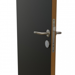 HPL door 40 mm thick with drop seal lock side.