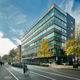 Kantoorgebouw Kamer van Koophandel (KvK) in Utrecht.